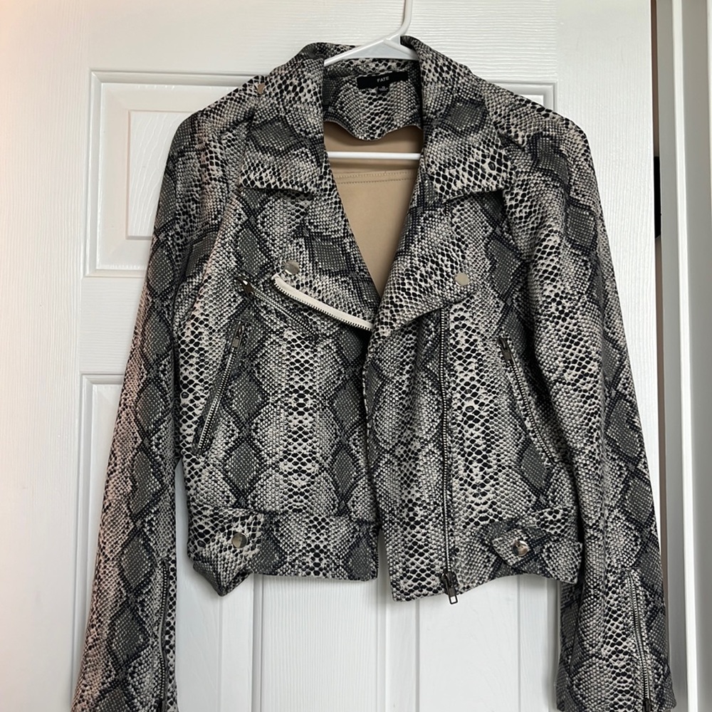 Snakeskin jacket